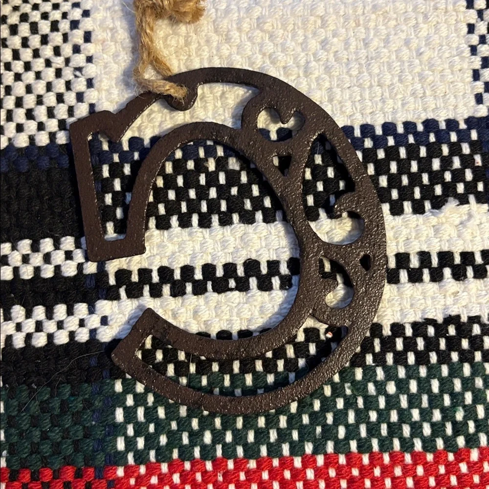 🆕Wrought Iron Letter “C” Ornament